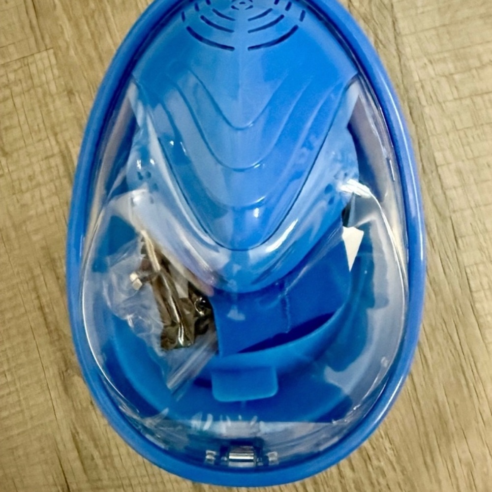 New Blue Full Face Snorkel Child’s Mask $12